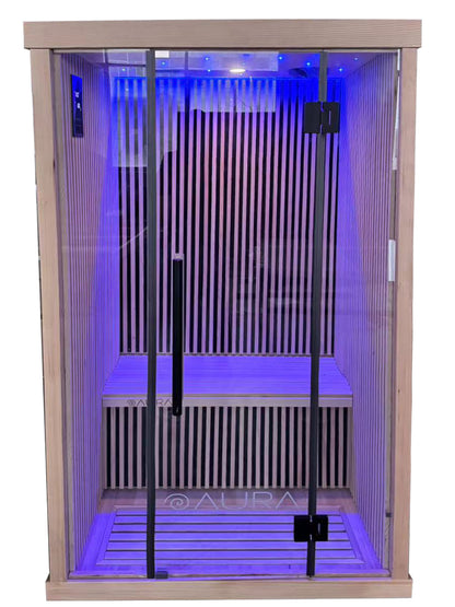 Aura Full Spectrum Ultra-Low EMF Infrared Sauna (2 person)